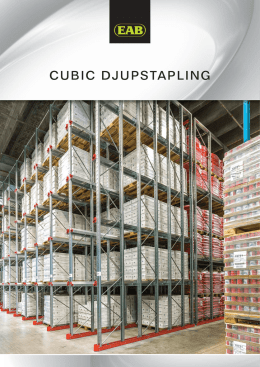 Produktblad - Cubic djupstapling