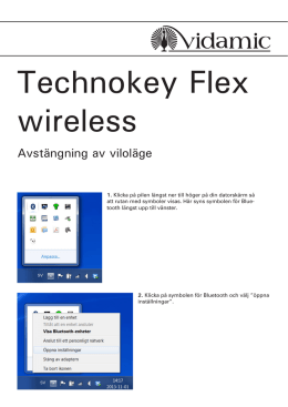Technokey Flex wireless