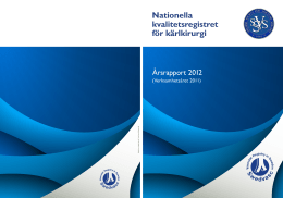 Årsrapport 2012