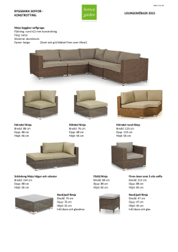 byggbara soffor - konstrotting loungemöbler 2015