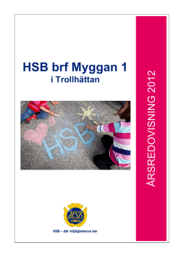 HSB brf Myggan 1 - brfmygganett.se