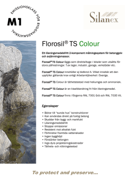 Florosil TS Colour