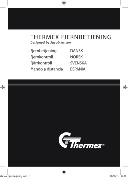 Thermex FjernbeTjening
