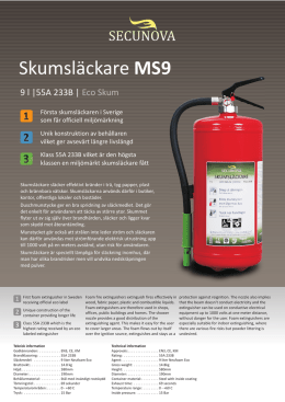 Skumsl&auml;ckare MS9