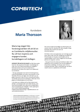 Maria Thorsson Lepisk