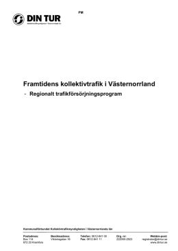Ladda ner (PDF) - Trafikforsorjningsprogrammet.se