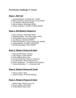 Pre Summer Challenge 11