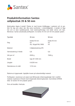 Produktinformation_Cellplasttak 50 mm_Takplatta.indd