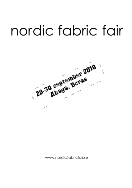 nordic fabric fair