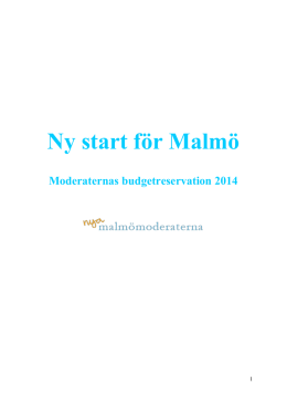 Ny start för Malmö