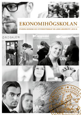 EkonomProgrammEt - Ekonomihögskolan