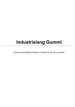 Industrislang Gummi