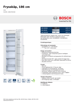 Bosch GSN 36VW30
