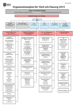Organisationsschema Vård och Omsorg (pdf)