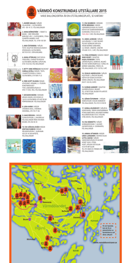 Karta 2015 Web2 - Värmdö Konstnärer