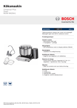 Bosch MUM 6N20A1