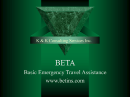 K & K Consulting Services Inc.