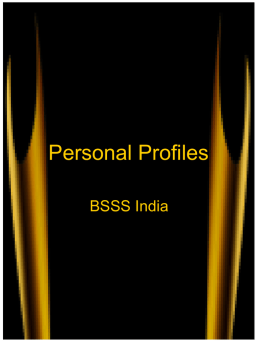 BSSS India Participant profiles