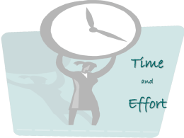 Time & Effort Presentation