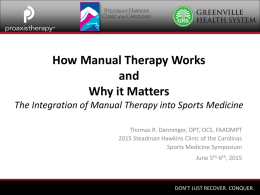 Manual Therapy-Denninger