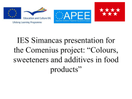 Power Point Presentation of sweets.
