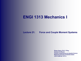 Lecture 21 - Faculty of Engineering and Applied Science
