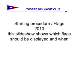 Slide 1 - Thorpe Bay Yacht Club