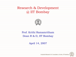 IRCC - IIT Bombay
