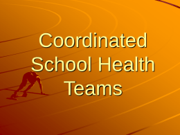 Coordinated School Health Team