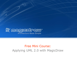MagicDraw UML for Developers