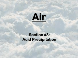 Acid Precipitation