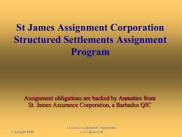 St James Assurance Corporation