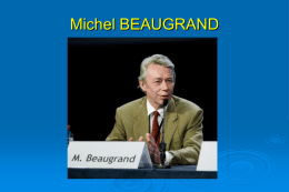 Beaugrand - International conference on the management of