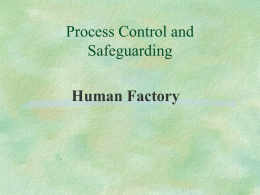 Process Control and Safeguarding