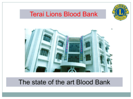 - Terai Blood Bank