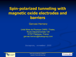 Spin-polarized tunneling with magnetic oxide electrodes