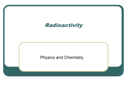 Radioactivity - resources.teachnet.ie