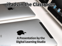 iPadClassroom_Presentation