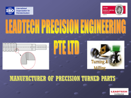 Price - Leadtech Precision Engineering Pte Ltd