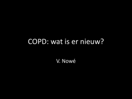 COPD: wat is er nieuw