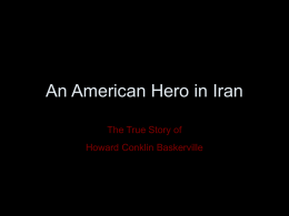 An American Hero in Iran
