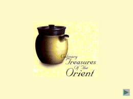 Treasure of the Orient - from taiping with love