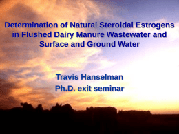 Hanselman, Travis - Soil and Water Science