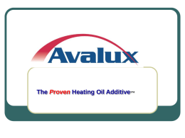 Avalux power point show