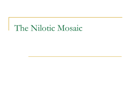The Nilotic Mosaic.ppt