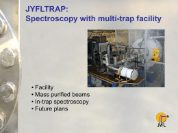 In-trap spectroscopy