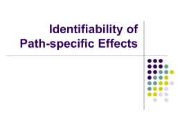 Experimental Identifiability of Path-Specific Effects