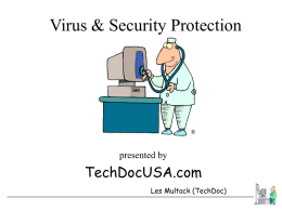 Virus & Security Protection - HealthCare Alliance Partners