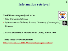 2003-03-china-retrie.. - Vrije Universiteit Brussel
