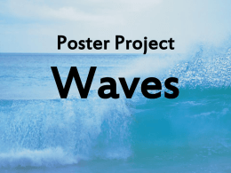 Poster Project Waves